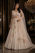 Ivory Celestial Embroidered Lehenga Set